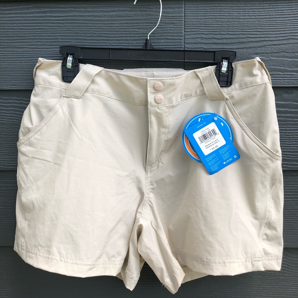 Tan Columbia PFG shorts